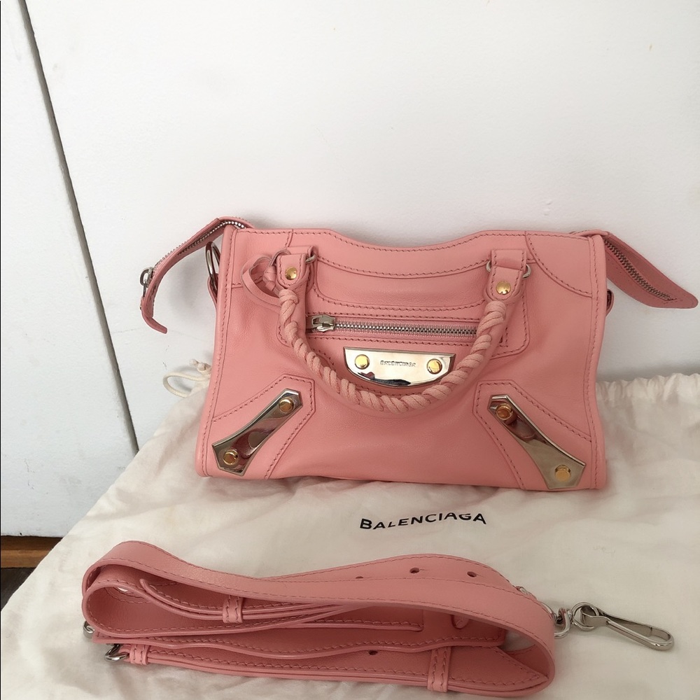 Balenciaga Mini City  light pink